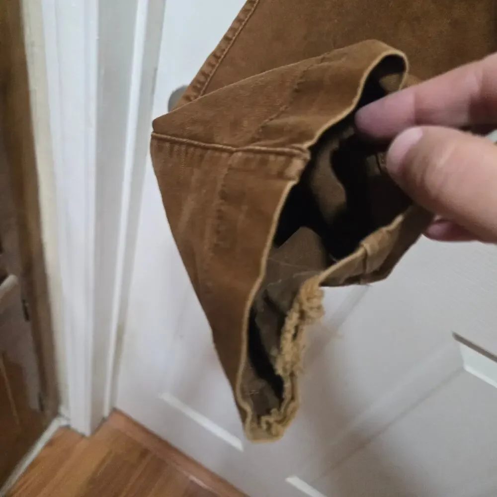 Gap Khakis Lived In Slim Stretch Chino Pants Brown 32x30
